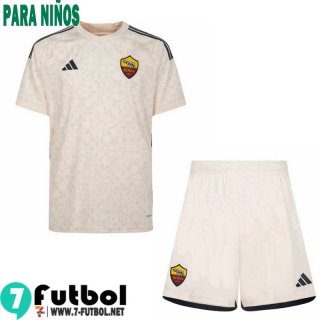 Camiseta Futbol AS Roma Segunda Ninos 23 24