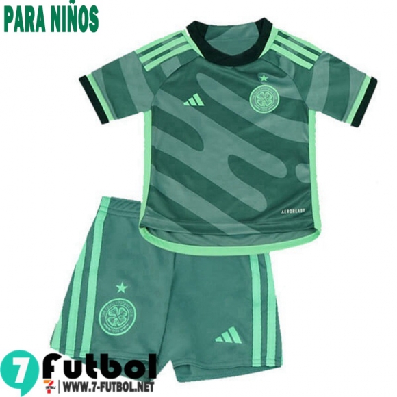 Camiseta Futbol Celtic Tercera Ninos 23 24