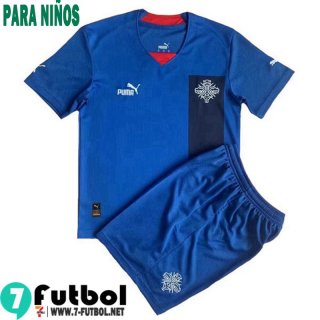 Camiseta Futbol Iceland Primera Ninos 2022