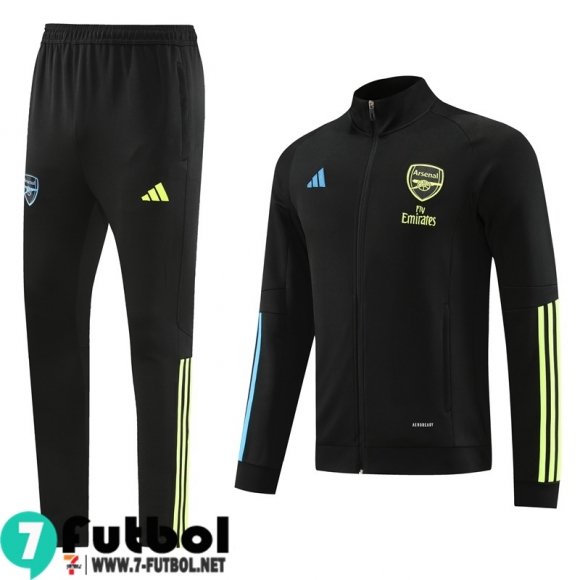 KIT : Chaquetas Arsenal negro Hombre 23 24 JK792
