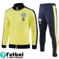 KIT : Chaquetas Manchester City AMARILLO Hombre 23 24 JK809