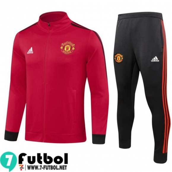 KIT : Chaquetas Manchester United rojo Hombre 23 24 JK815