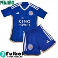 Camiseta Futbol Leicester City Primera Ninos 23 24
