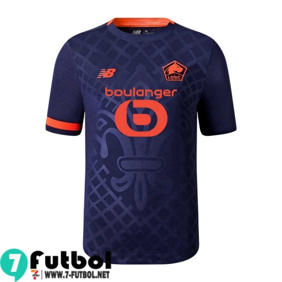 Camiseta Futbol Lille OSC Tercera Hombre 23 24 Camiseta Futbol Lille OSC Tercera Hombre 23 24