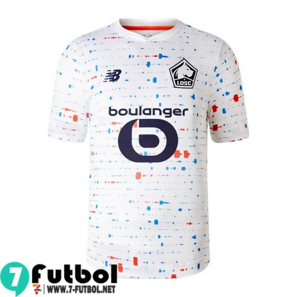 Camiseta Futbol Lille OSC Segunda Hombre 23 24 Camiseta Futbol Lille OSC Segunda Hombre 23 24