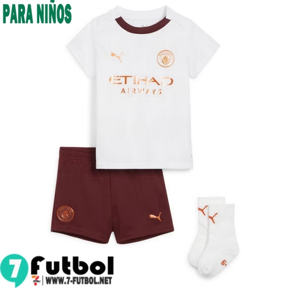 Camiseta Futbol Manchester City Segunda Ninos 23 24