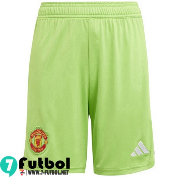 Pantalon Corto Futbol Manchester United Porteros Hombre 23 24 TBB141