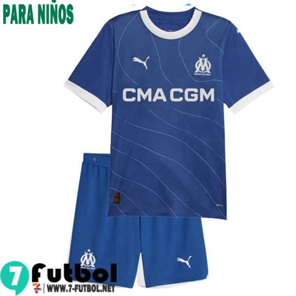 Camiseta Futbol Marsella Segunda Ninos 23 24