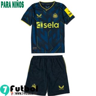 Camiseta Futbol Newcastle United Tercera Ninos 23 24