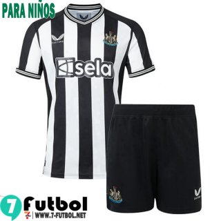 Camiseta Futbol Newcastle United Primera Ninos 23 24