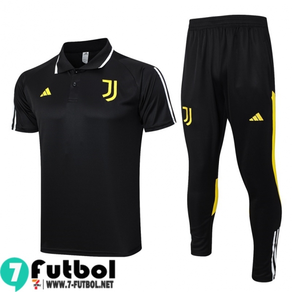 KIT : Polo Futbol Juventus negro Hombre 23 24 PL696