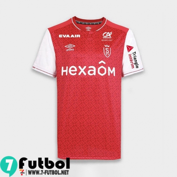 Camiseta Futbol Stade Reims Primera Hombre 23 24