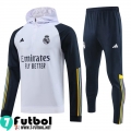 KIT: Sudaderas Deportivas Real Madrid Blanco Hombre 23 24 SW71