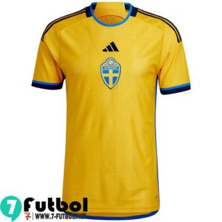 Camiseta Futbol Suecia Primera Hombre 2022