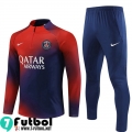 KIT : Chandal Futbol PSG rojo azul Hombre 23 24 TG898