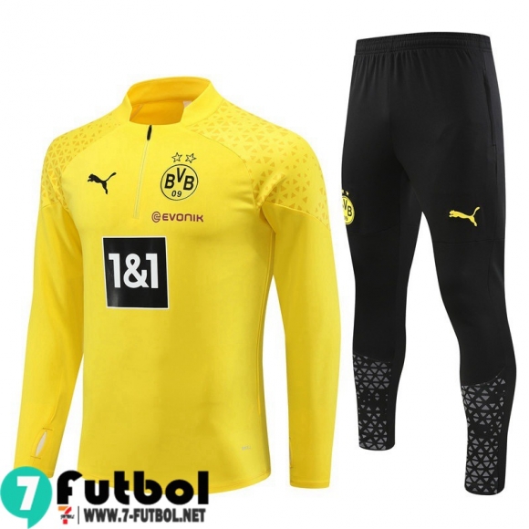 KIT : Chandal Futbol Dortmund AMARILLO Hombre 23 24 TG923