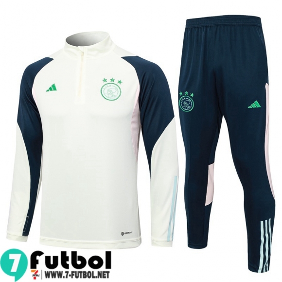 KIT : Chandal Futbol AFC Blanco Hombre 23 24 TG927