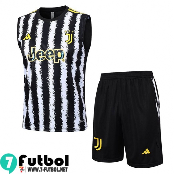 KIT : Chandal Futbo Sin Mangas Juventus Banda Hombre 23 24 TG940