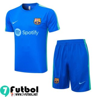 KIT : Chandal Futbol T Shirt Barcelona azul Hombre 23 24 TG944