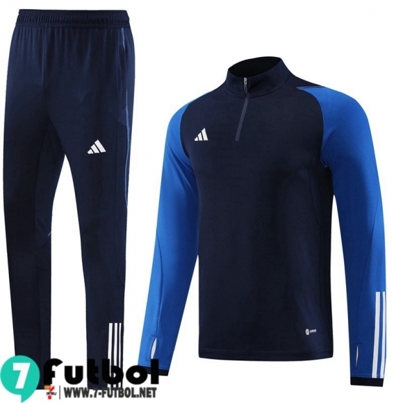 KIT : Chandal Futbol Sport negro Hombre 23 24 TG977