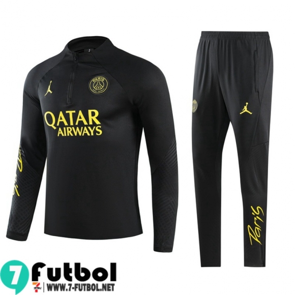 KIT : Chandal Futbol Sport negro Hombre 23 24 TG982