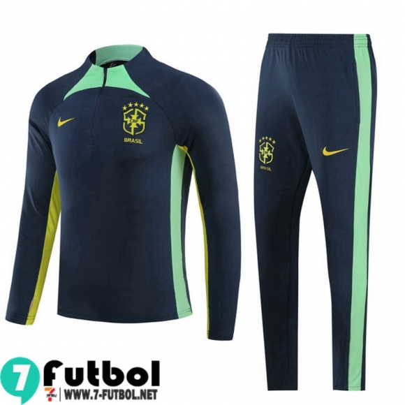 KIT : Chandal Futbol Brasil azul Hombre 23 24 TG984