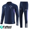 KIT : Chandal Futbol Cruzeiro Azul marino Hombre 23 24 TG990