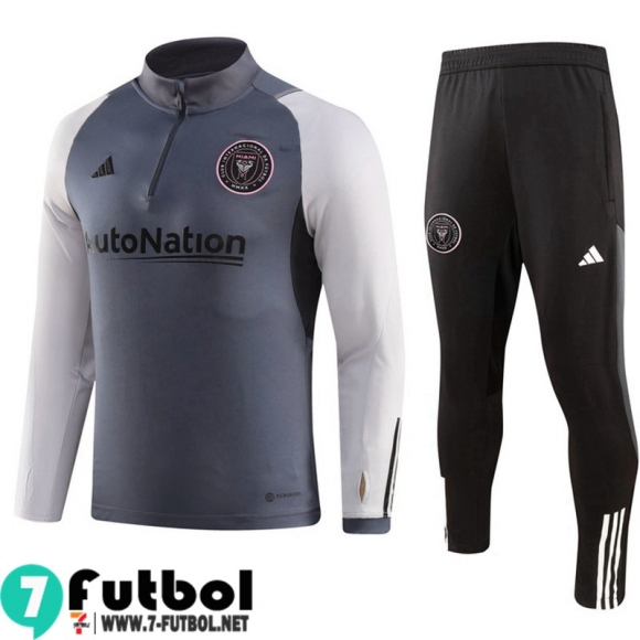 KIT : Chandal Futbol Inter Miami gris Hombre 23 24 TG998