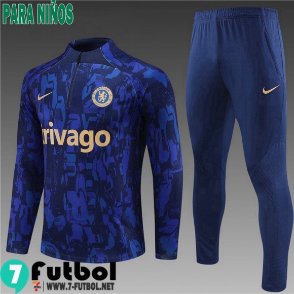 KIT : Chandal Futbol Chelsea azul Ninos 23 24 TK693