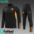 KIT : Chandal Futbol Internacional negro Ninos 23 24 TK708