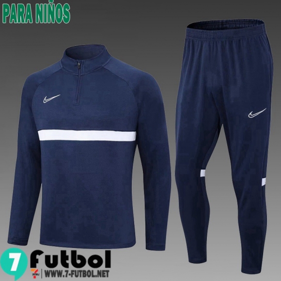 KIT : Chandal Futbol Sport Azul marino Ninos 23 24 TK662