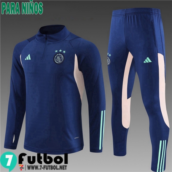 KIT : Chandal Futbol AFC Azul marino Ninos 23 24 TK671