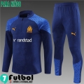 KIT : Chandal Futbol Marsella Azul marino Ninos 23 24 TK678