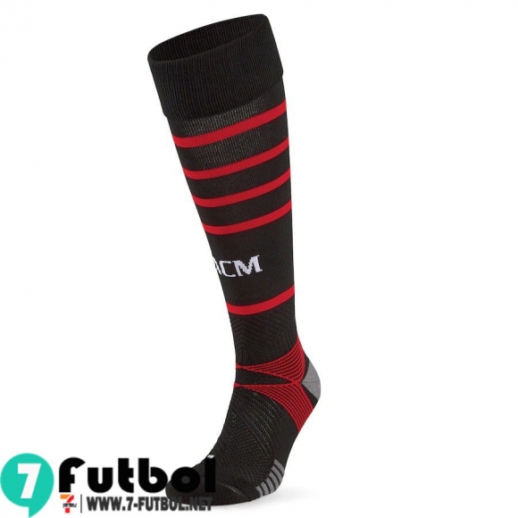 Calcetines Futbol AC Milan Primera Hombre 2021 2022 WZ24