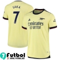 Camisetas futbol Arsenal Segunda # Saka 7 Hombre 2021 2022