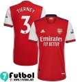 Camisetas futbol Arsenal Primera # Tierney 3 Hombre 2021 2022