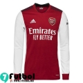 Camisetas futbol Arsenal Primera Manga Larga Hombre 2021 2022