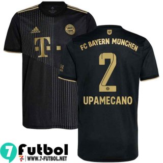 Camisetas futbol Bayern Munich Segunda # Dayot Upamecano 2 Hombre 2021 2022