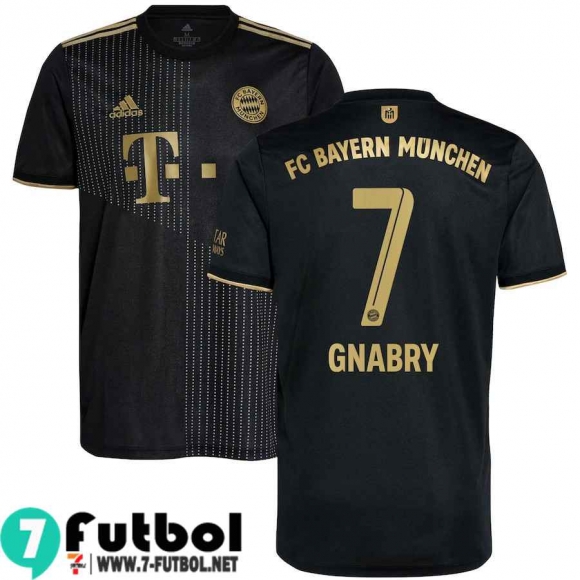 Camisetas futbol Bayern Munich Segunda # Serge Gnabry 7 Hombre 2021 2022
