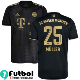 Camisetas futbol Bayern Munich Segunda # Thomas Müller 25 Hombre 2021 2022