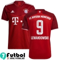 Camisetas futbol Bayern Munich Primera # Robert Lewandowski 9 Hombre 2021 2022