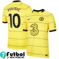 Camisetas futbol Chelsea Segunda # Pulisic 10 Hombre 2021 2022