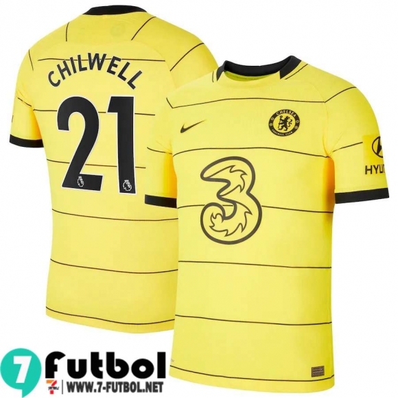 Camisetas futbol Chelsea Segunda # Chilwell 21 Hombre 2021 2022