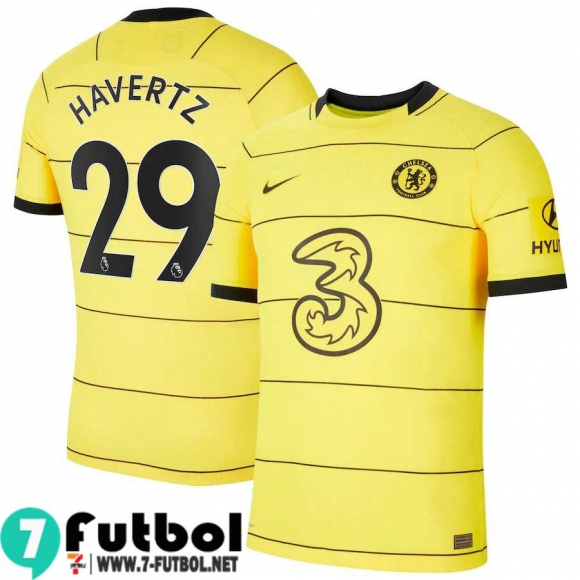 Camisetas futbol Chelsea Segunda # Havertz 29 Hombre 2021 2022