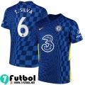Camisetas futbol Chelsea Primera # T. Silva 6 Hombre 2021 2022