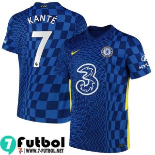 Camisetas futbol Chelsea Primera # Kanté 7 Hombre 2021 2022