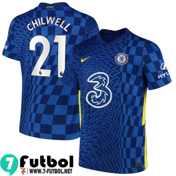 Camisetas futbol Chelsea Primera # Chilwell 21 Hombre 2021 2022