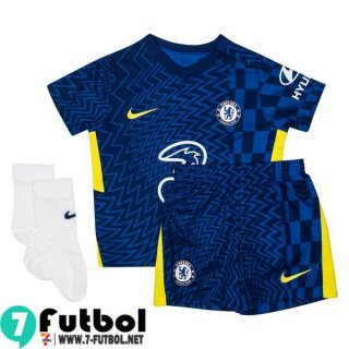 Camisetas futbol Chelsea Primera Niños 2021 2022