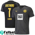 Camisetas futbol Borussia Dortmund Segunda # Sancho 7 Hombre 2021 2022