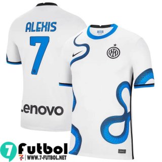Camisetas futbol Inter Milan Segunda # Alexis 7 Hombre 2021 2022